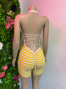 Striped Romper