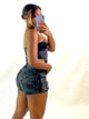 Denim Romper